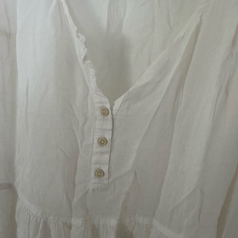 J. Crew White Sleeveless Dress XL - Picture 4 of 7